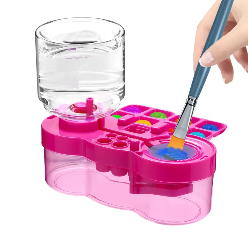 Nettoyeur de pinceau de peinture avec réservoir