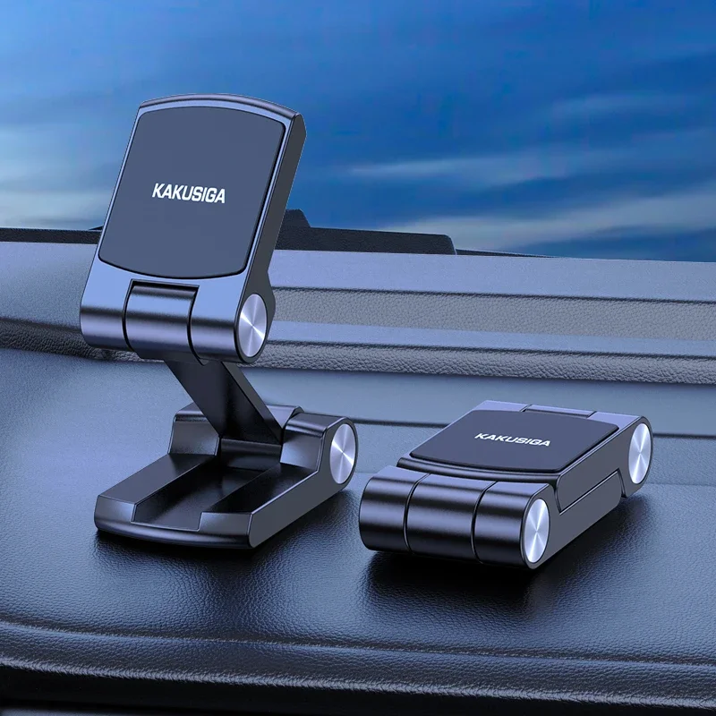 Support Téléphone Voiture Magnétique et Pliable