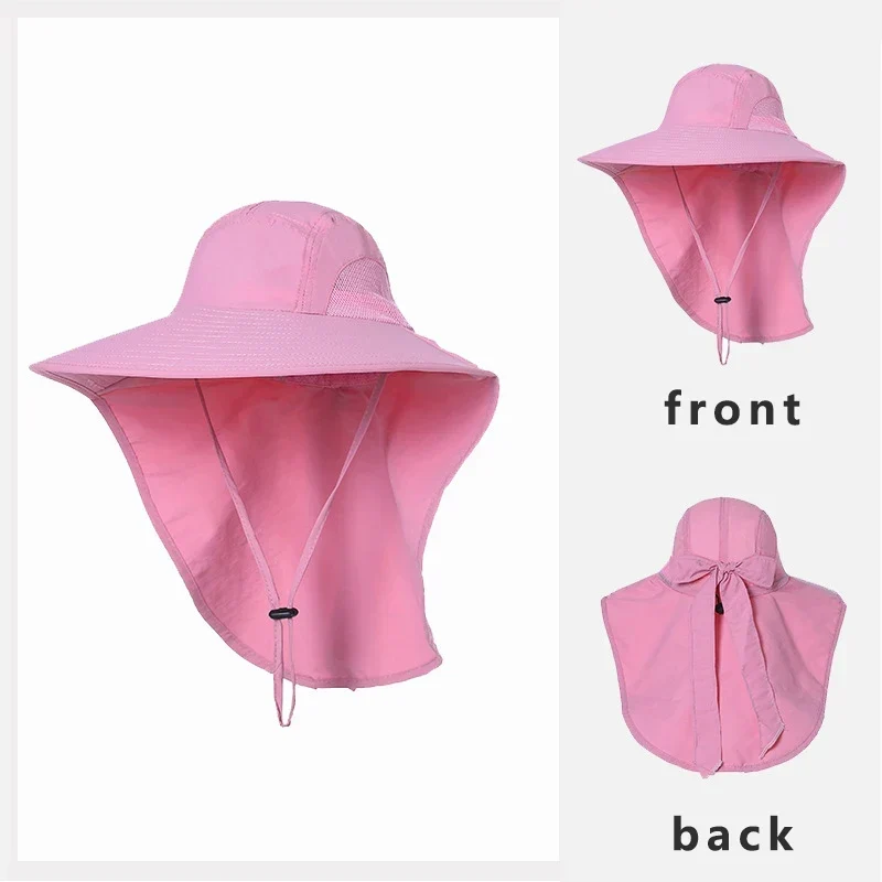 Chapeau d'été avec noeud papilon - Anti-UV à séchage rapide