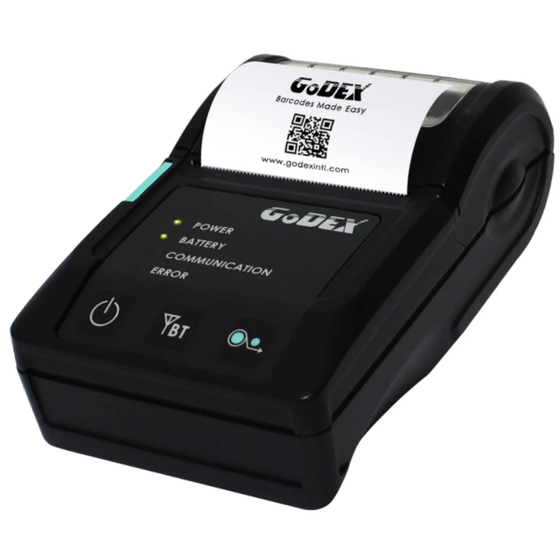 Mobile Receipt Printer - Portable, Wireless, Bluetooth Direct Thermal Label Printer – 2"