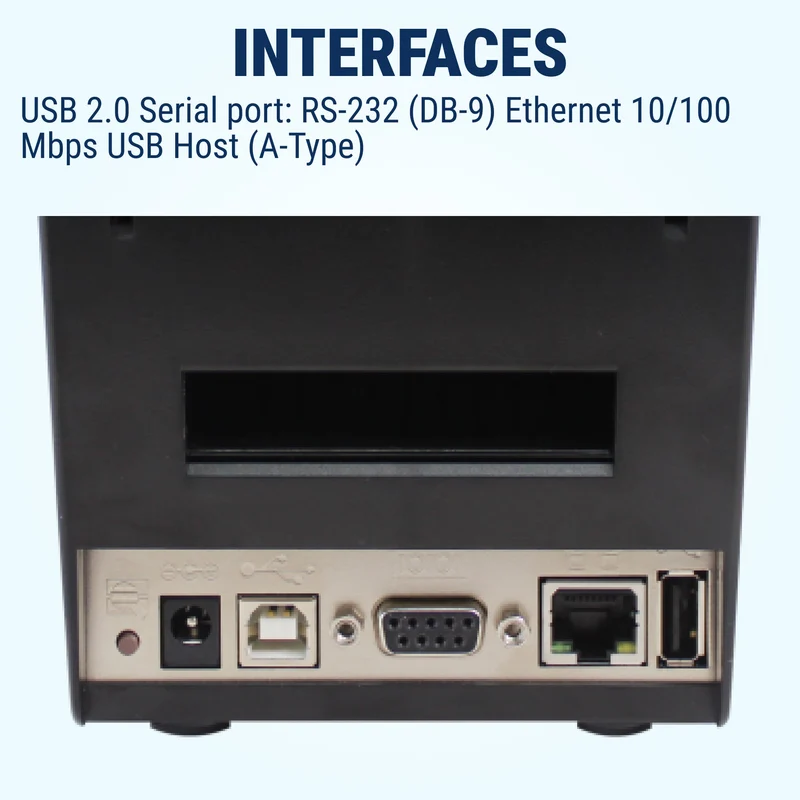 GoDEX DT200iL Direct Thermal Printer – 2″ Linerless 203 DPI Printer with LCD, 3-Year Warranty
