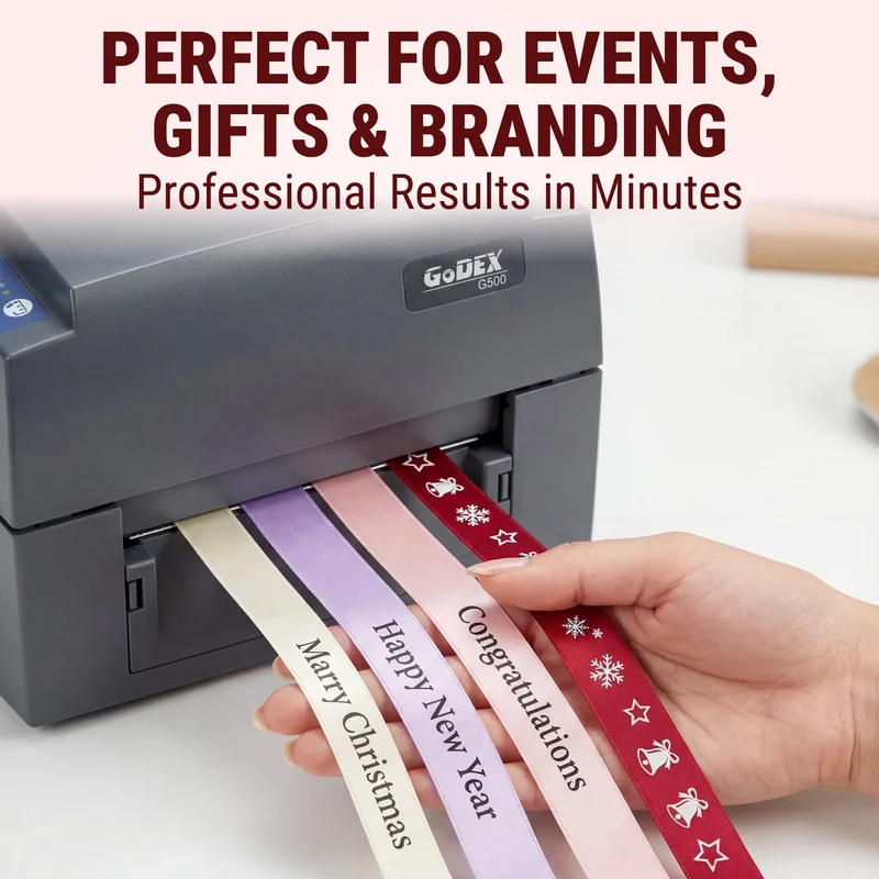 Ribbon Printer - GoDEX G500 Thermal Transfer Printer 4" 203 dpi