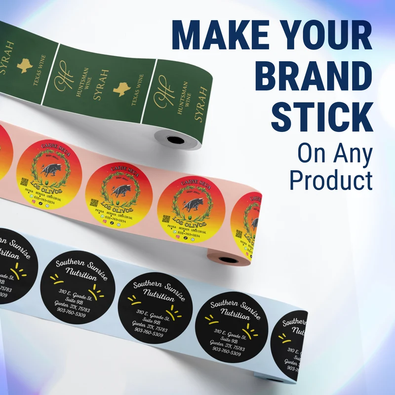 Custom Stickers for Business Logo – Personalized Labels That Make Your Brand Stand Out