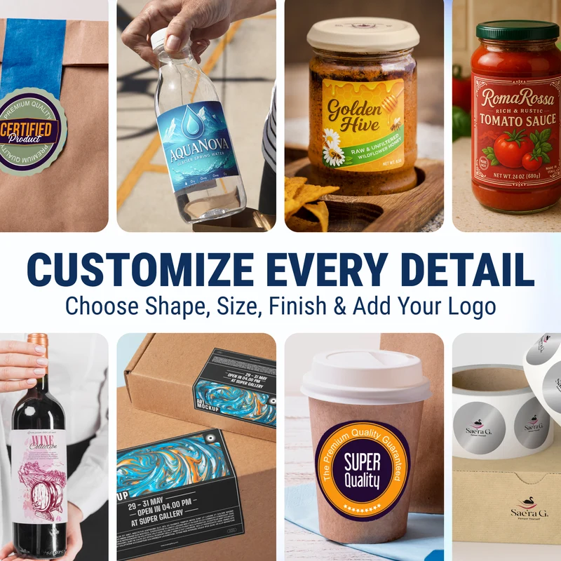 Custom Stickers for Business Logo – Personalized Labels That Make Your Brand Stand Out