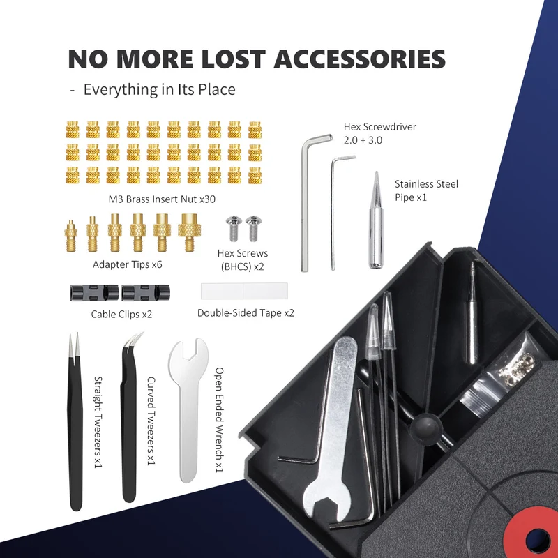 Kit de presse à insert thermique Mintion Nutopress Pro