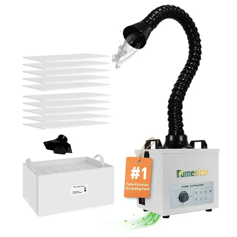 Extracteur de fumée de soudure Fumeclear FC-100A Filtre HEPA à charbon actif