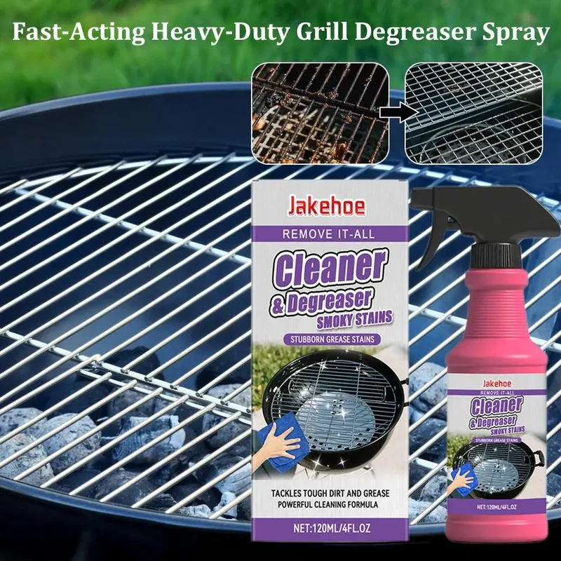 Spray Nettoyant Dégraissant Puissant pour BBQ & Four – 1 ACHETÉ = 1 OFFERT