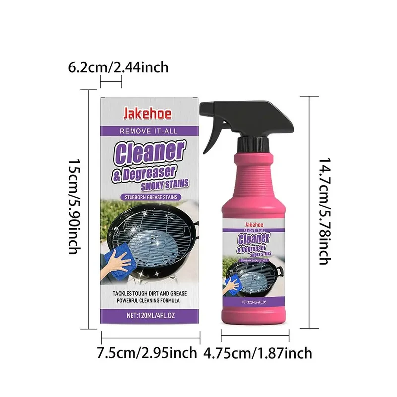 Spray Nettoyant Dégraissant Puissant pour BBQ & Four – 1 ACHETÉ = 1 OFFERT