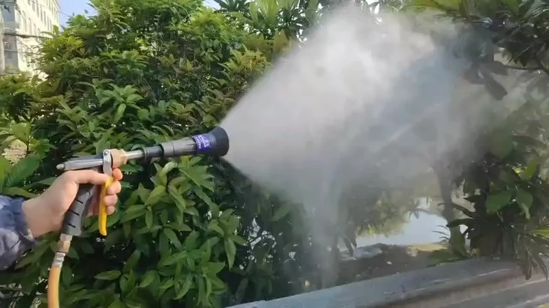 Pulvérisateur de jardin à pression avec buse réglable — outil d'irrigation polyvalent