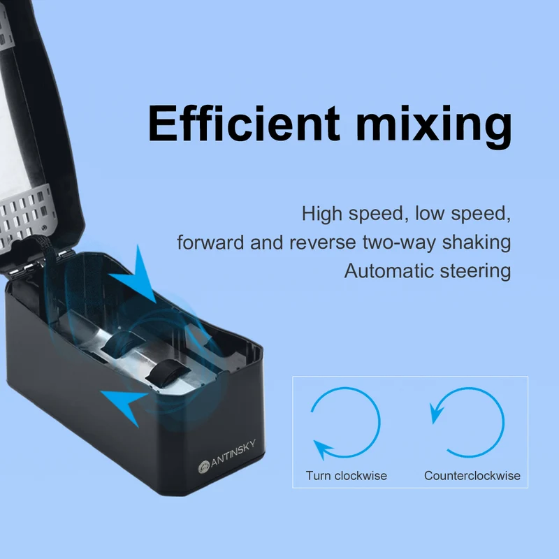 Antinsky HeatMixer HM100 – Mélange et chauffage intelligents des bouteilles de résine