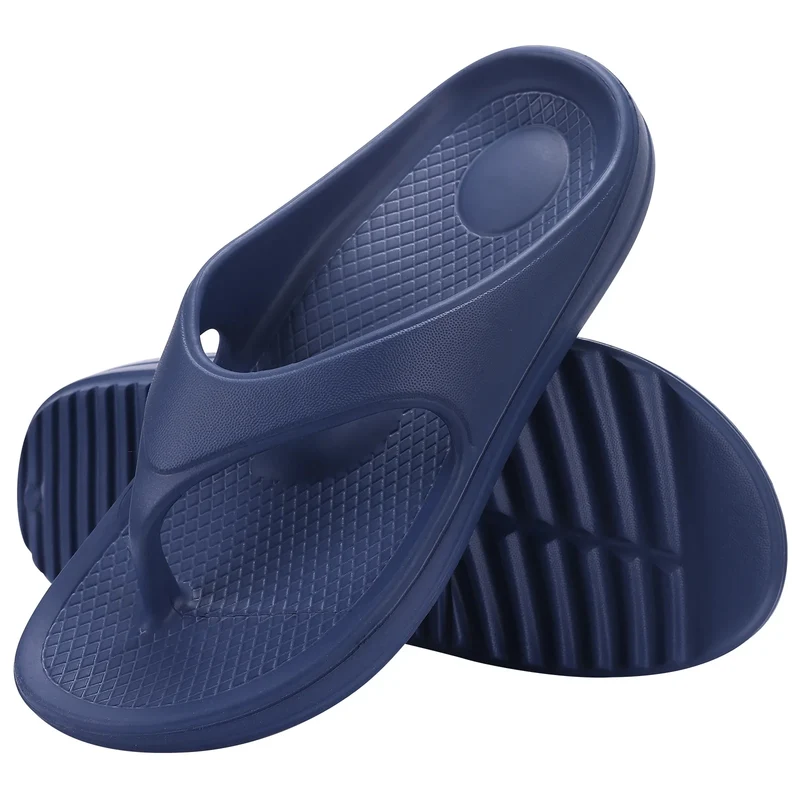 Sandales plates orthopédiques antidérapantes — femme, usage maison, plage et extérieur