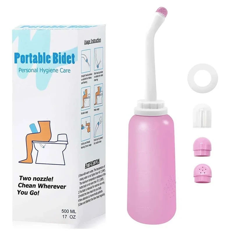 Bidet portable pour hygiène intime - 500ml