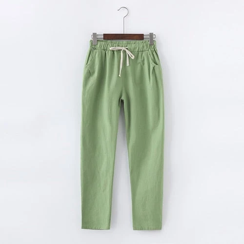 Pantalon Lin et Coton - Femme