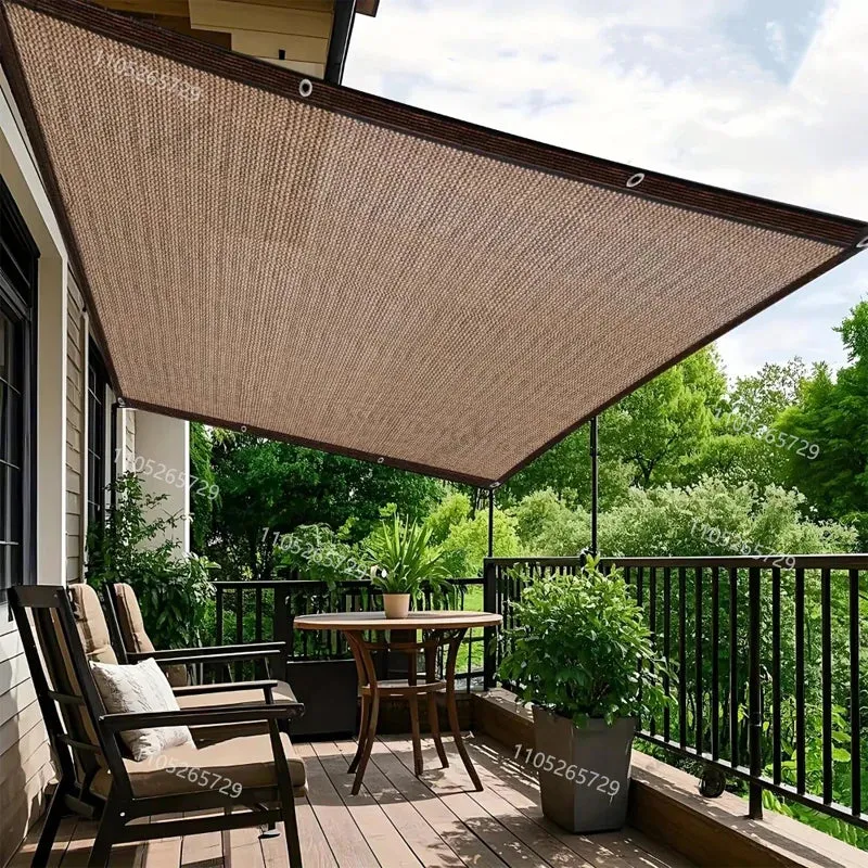 Toile d'Ombrage Protection UV - Terrasse, Jardin, Piscine...