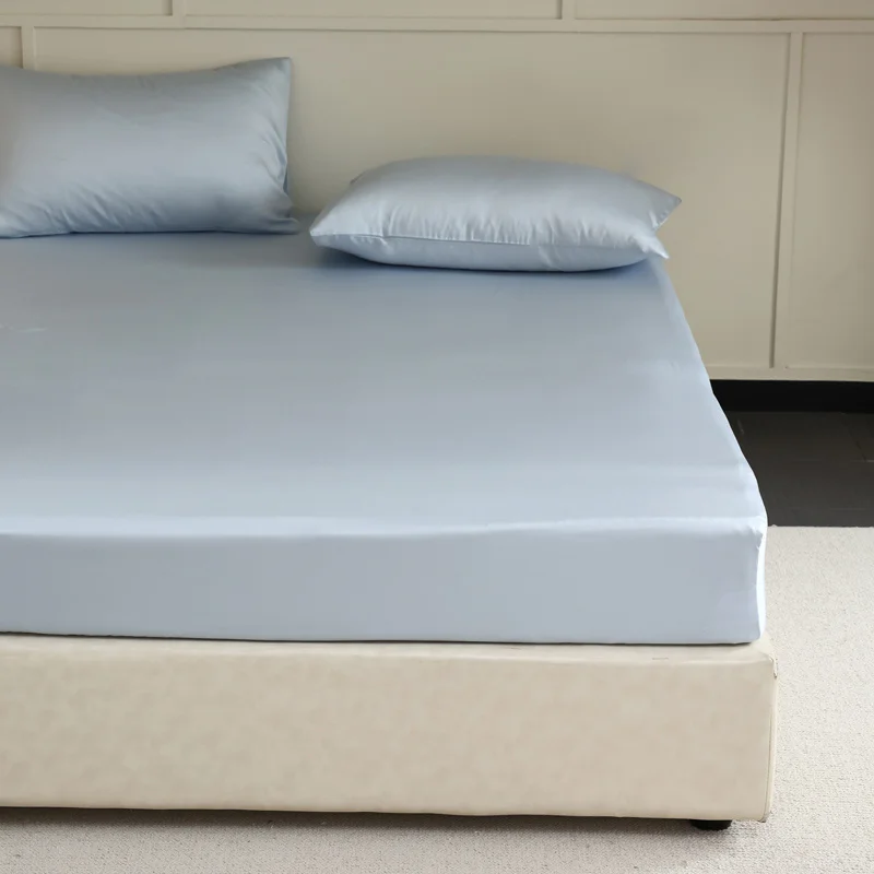 Drap Housse Luxueuse en Soie de Mûrier - 14 Tailles
