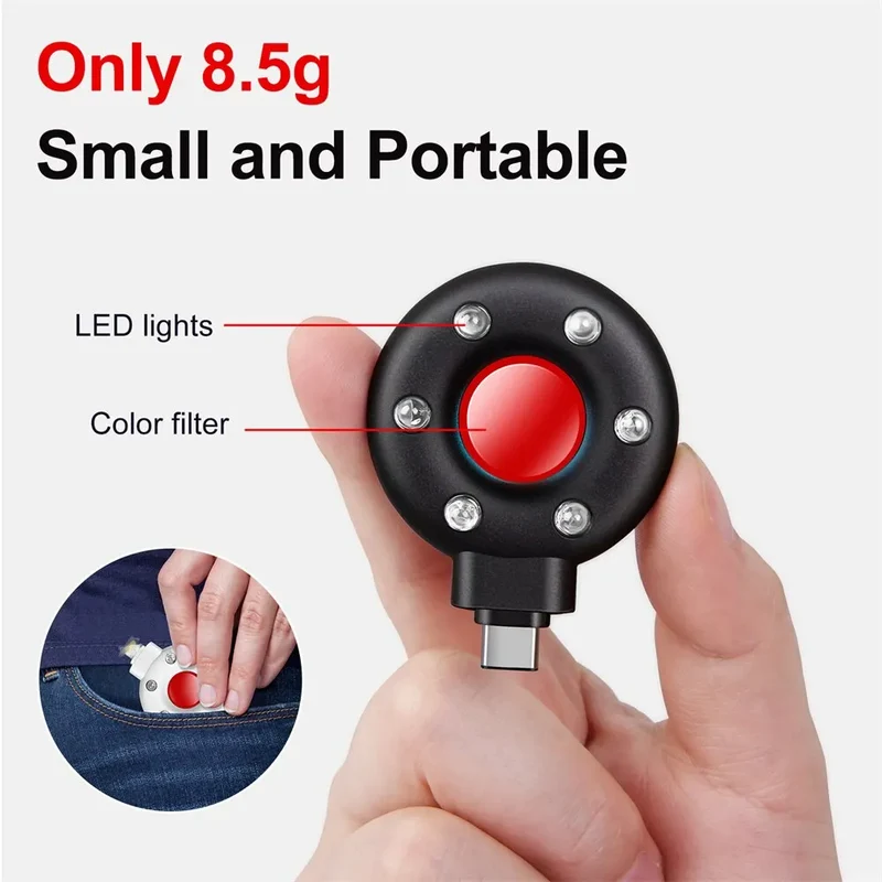 Détecteur Infrarouge de Caméra Cachée Espion Portable