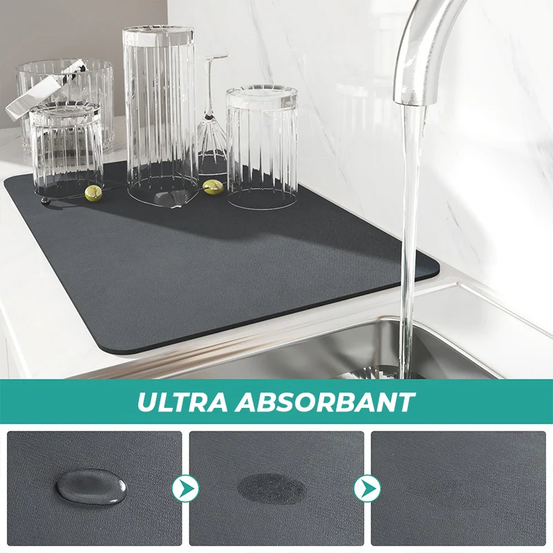 Tapis Absorbant Séchage Rapide