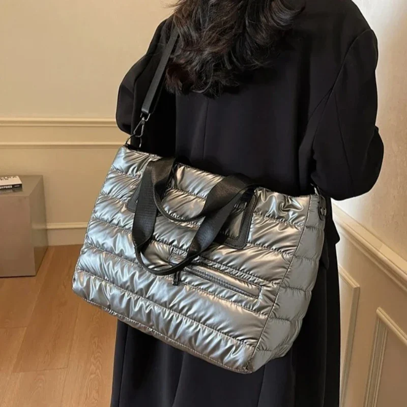 Sac Grande Capacité Matelassé Métallique Imperméable