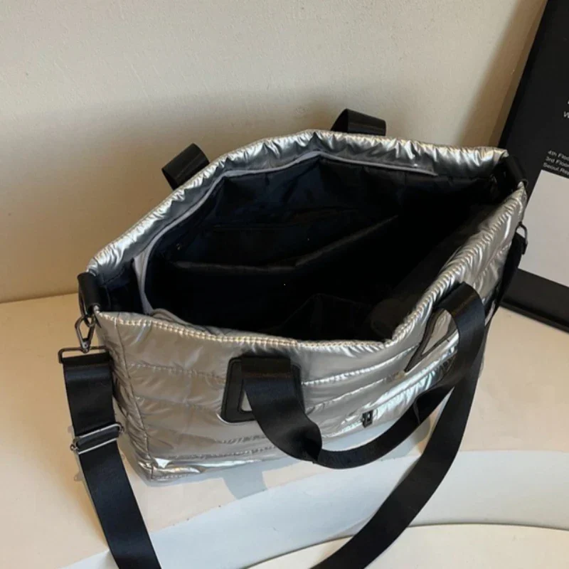Sac Grande Capacité Matelassé Métallique Imperméable
