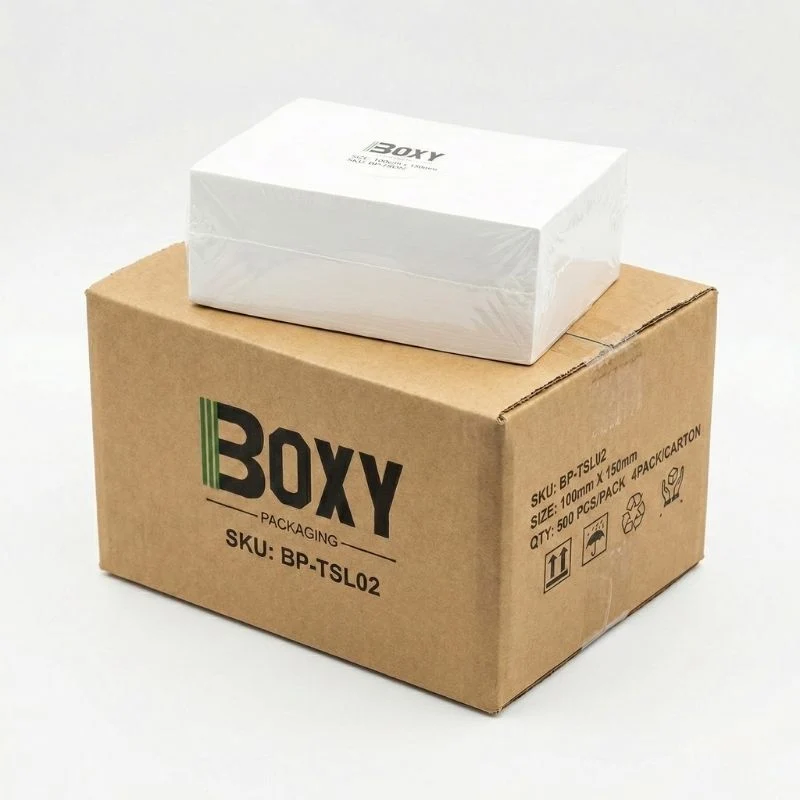 4x6 Shipping Labels 100x150mm A6 – Fanfold Direct Thermal 2000 Labels
