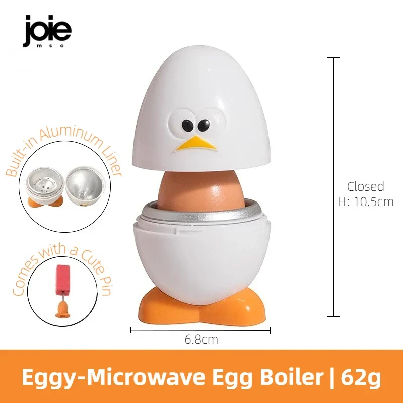 Eggy - Cuiseur à Oeuf Dur au Micro-ondes