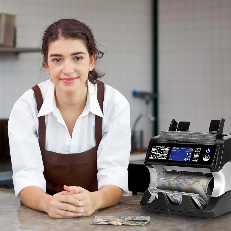 MUNBYN IMC01 Mixed Bill Money Counter with UV IR MG Detection