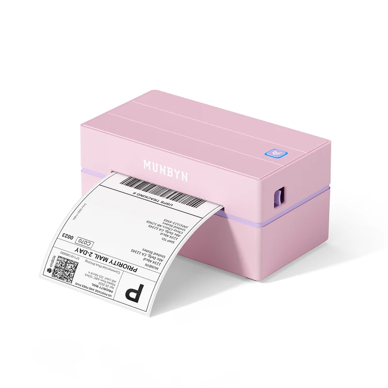 MUNBYN RW130B Bluetooth Thermal Label Printer Kit for Shipping and Basic Labels