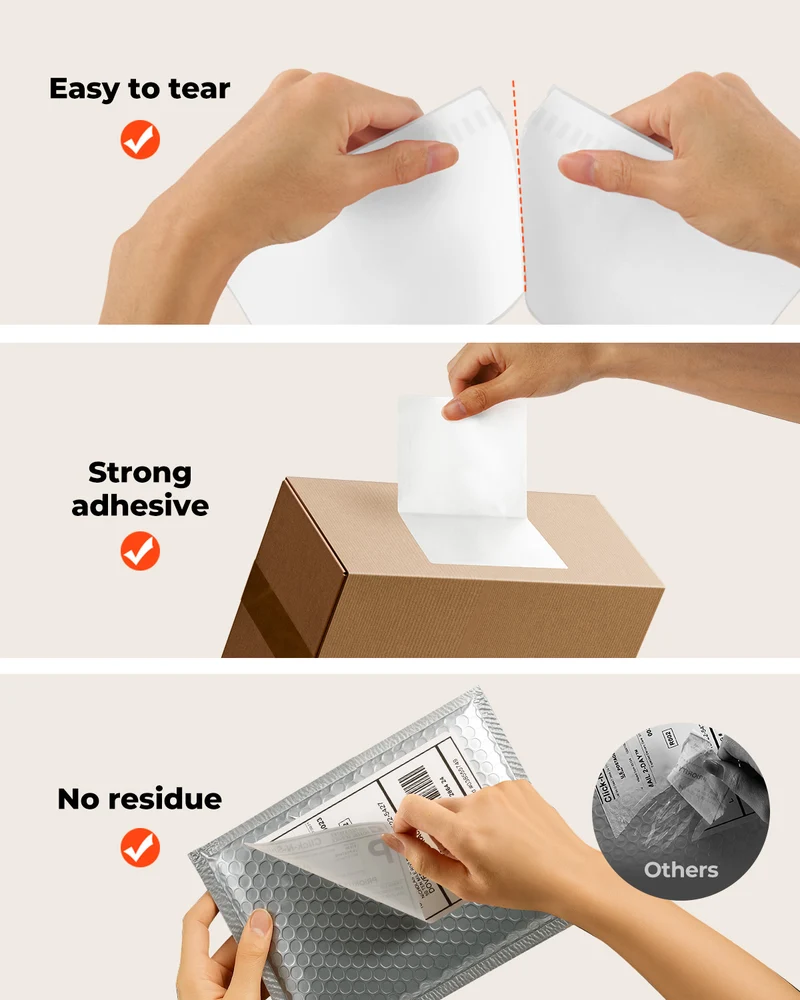 MUNBYN 4x6 Direct Thermal Shipping Roll Labels, 220 per Roll