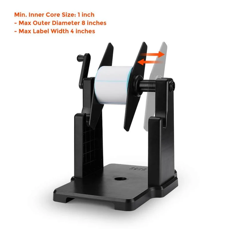 MUNBYN ILH01 Roll and Fan-Fold Label Holder for Shipping Labels