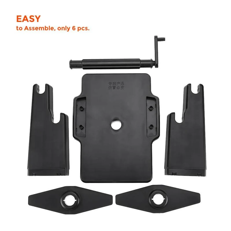 MUNBYN ILH01 Roll and Fan-Fold Label Holder for Shipping Labels