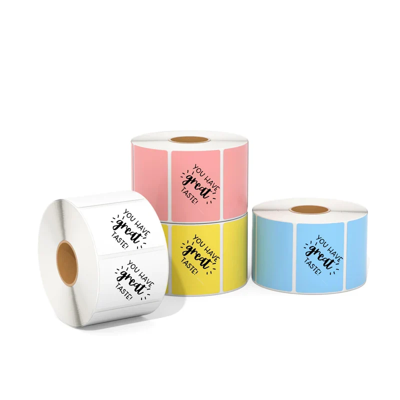 MUNBYN 2.25" x 1.25" Rectangle Thermal Labels for Barcode, Address and Multi-Purpose Use