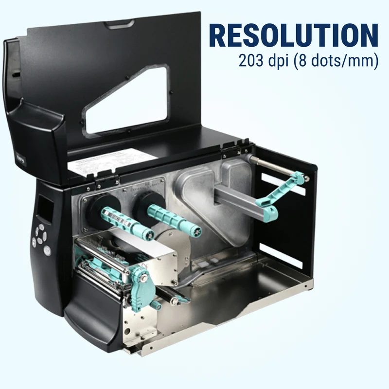 GoDEX ZX1200Xi Thermal Printer - 203 DPI, Up to 14 IPS, Industrial Label Printer