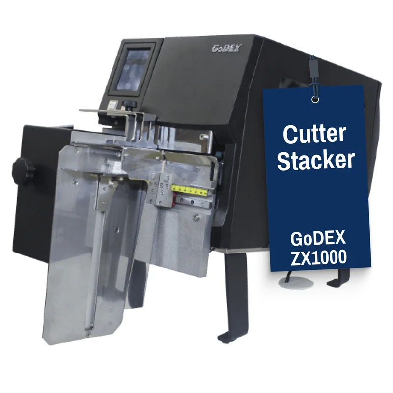Cutter Stacker for GoDEX ZX1000i Thermal Transfer Printer – 300 DPI
