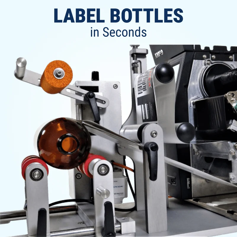 GoDEX AG1000F Bottle Applicator – 203 dpi Thermal Transfer Printer