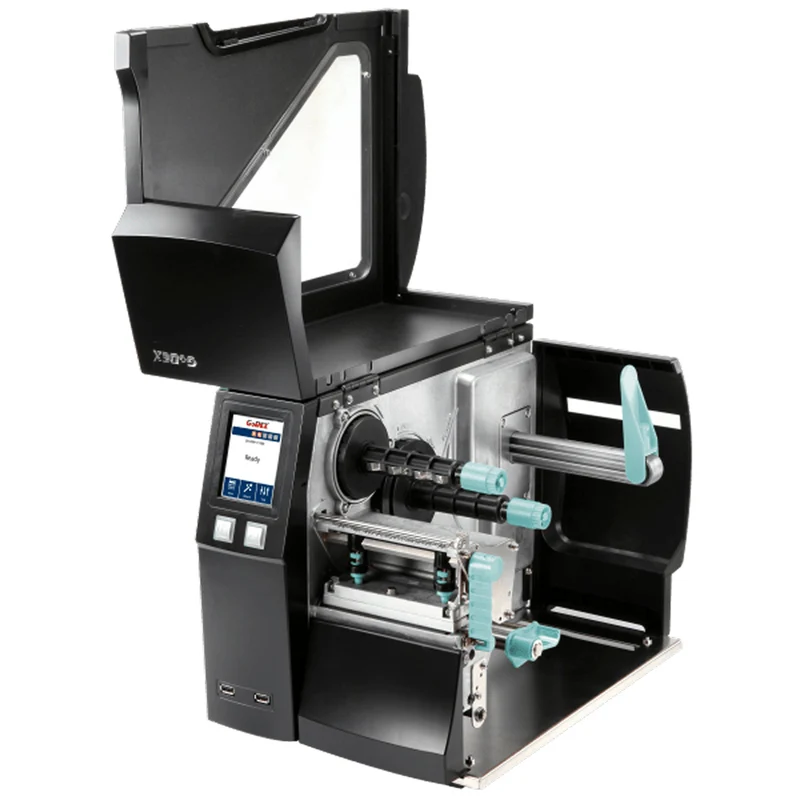 GoDEX ZX1300i+ Thermal Printer – 4" 300 DPI | 2-in-1 Industrial Label Printer - 3-Year Warranty