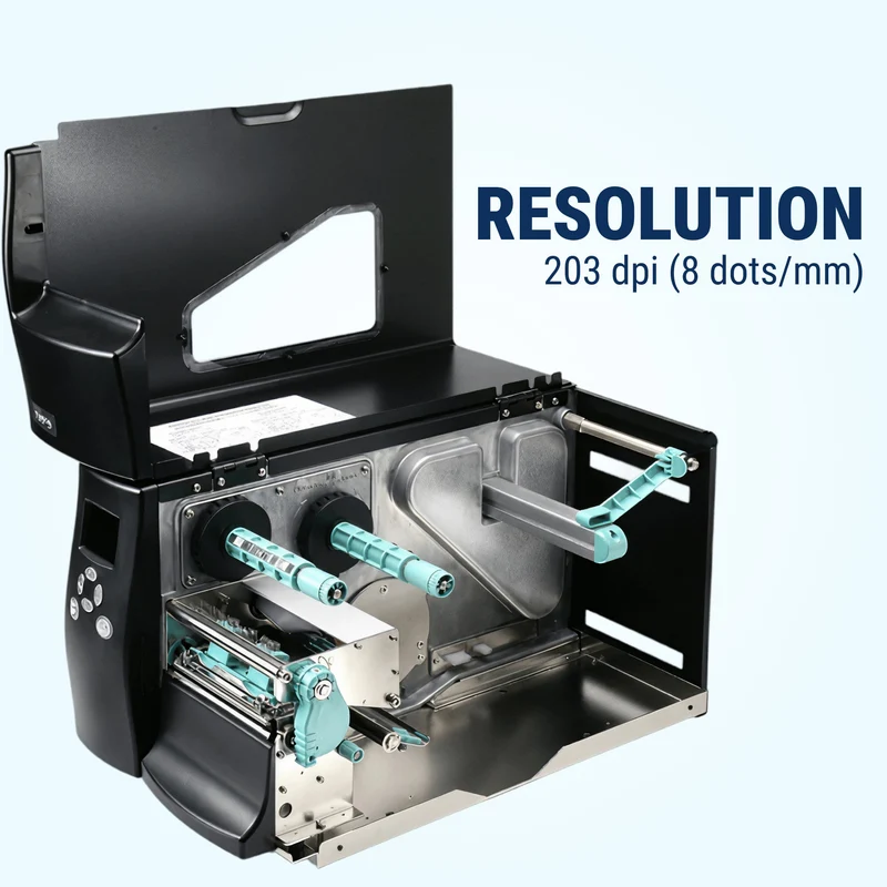 GoDEX EZ2250i Thermal Printer - 2-in*1 Industrial Label Printer - 4" 203/300 DPI - 3-Year Warranty