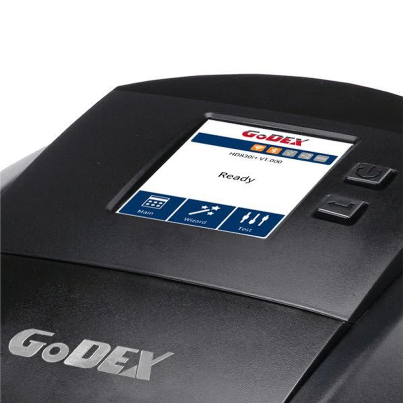 GoDEX RT863i+ Thermal Printer - 4" 2-in1 Label Printer with High Resolution 600 DPI, 3-Year Warranty