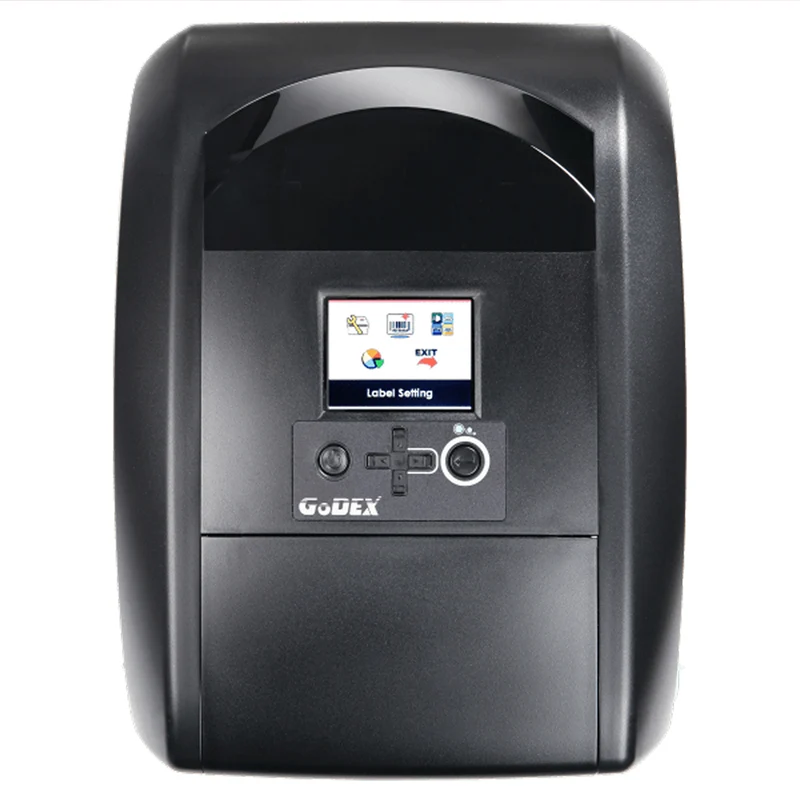 GoDEX RT730i+ Thermal Printer, 4", Color Display, 300 DPI – Compact Dual Printer, 3-Year Warranty