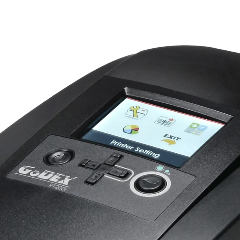 GoDEX RT200i Thermal Printer - 2-in-1 Transfer & Direct Thermal Printer – 203 DPI, 3-Year Warranty