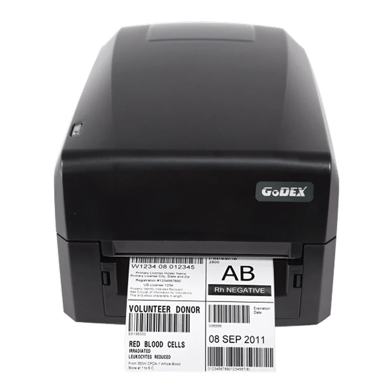 GoDEX GE300 Thermal Printer 4" 203 dpi - 2-in1 Desktop Label Printer