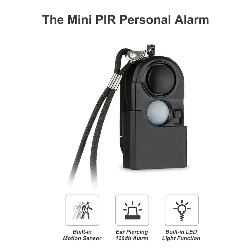 Alarme Portable avec Détecteur de Mouvement – 120dB