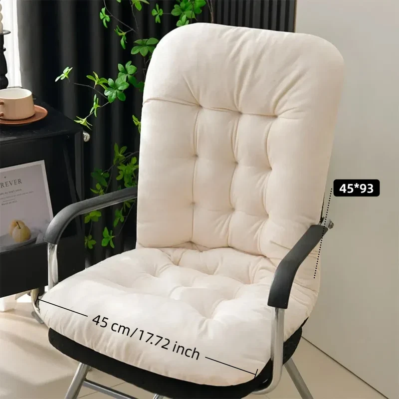Coussin de Chaise Épais 2 en 1 – 45x93 cm Lavable