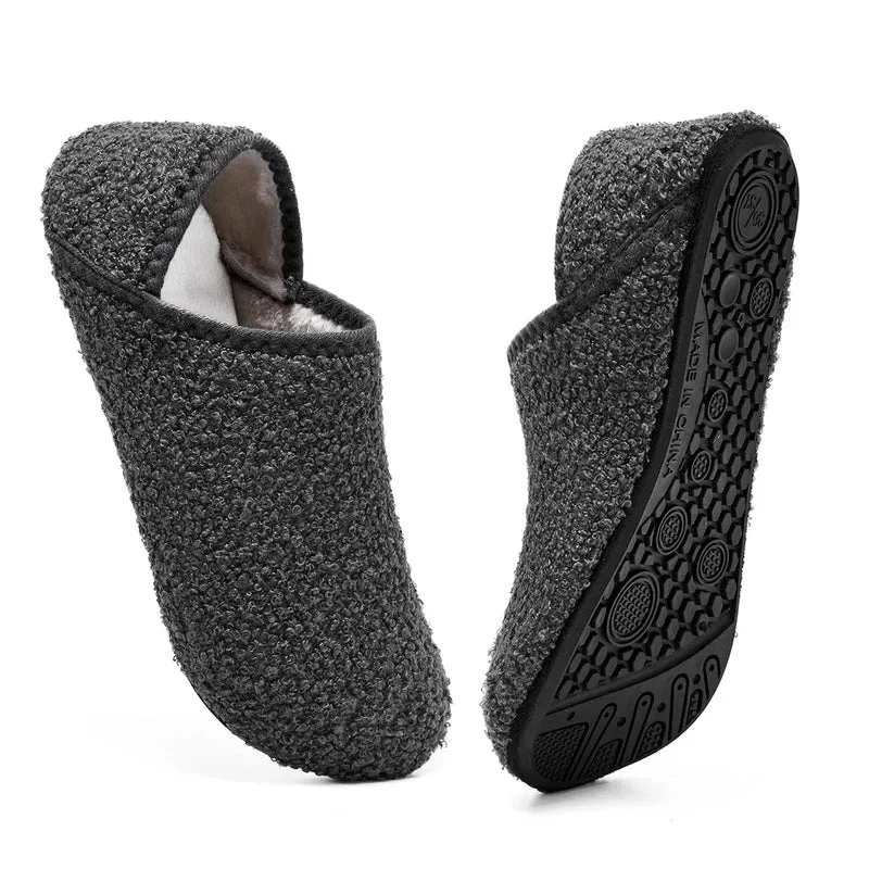 Pantoufles Chaudes en Coton Antidérapantes Hiver