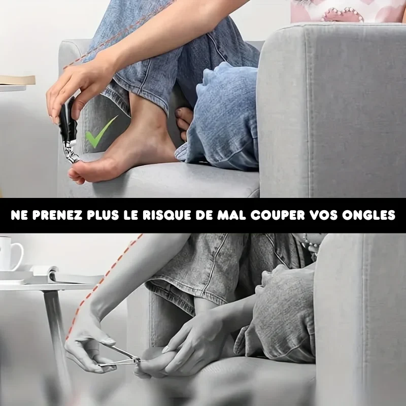 Ensemble de Coupe-ongles pour Ongles Incarnés - 4PCS