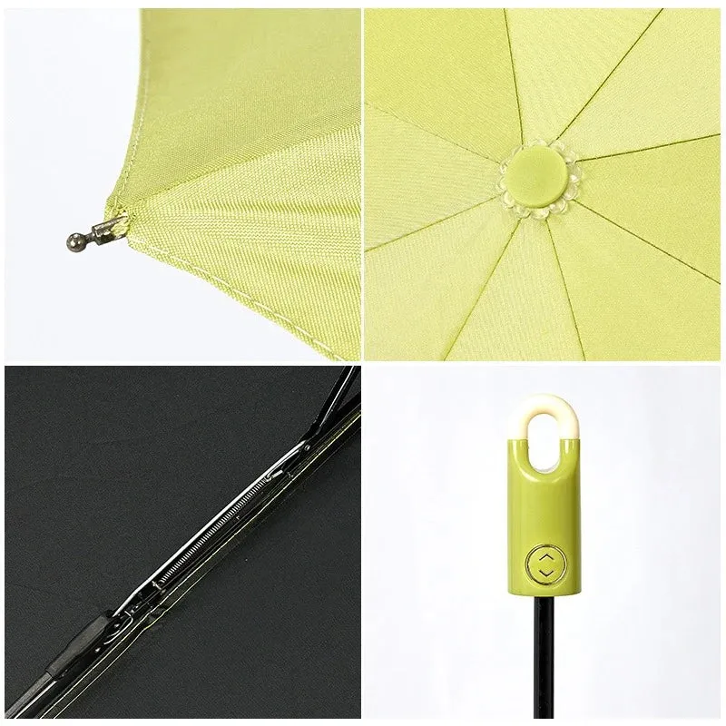 Parapluie Automatique à Crochet – UV & Pluie