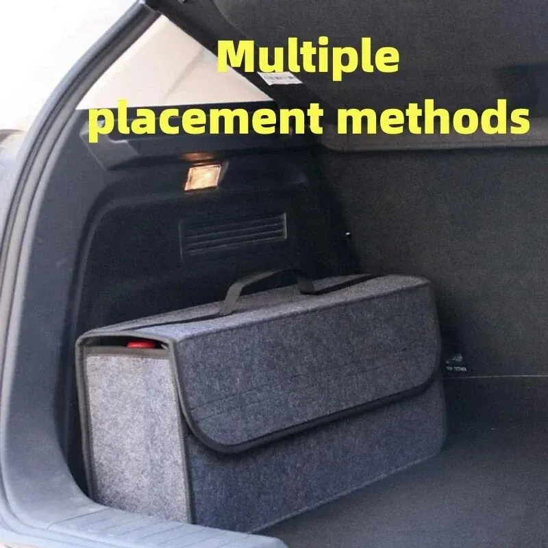 Organiseur de Coffre Auto – Grande Capacité et Facile à Transporter