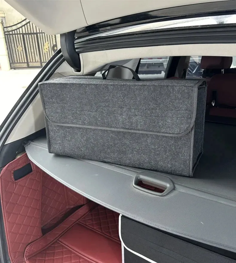 Organiseur de Coffre Auto – Grande Capacité et Facile à Transporter