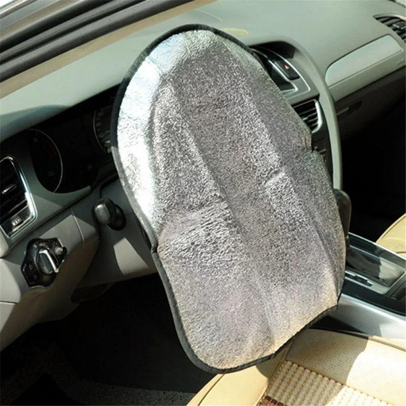 COOLDRIVE - Pare-soleil Volant Anti-UV Double Épaisseur + 1 OFFERT
