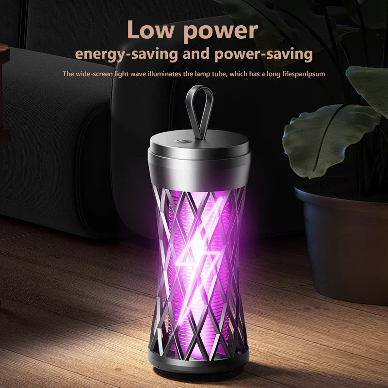 Lampe Anti-Moustiques à Accrocher ou Poser – Rechargeable