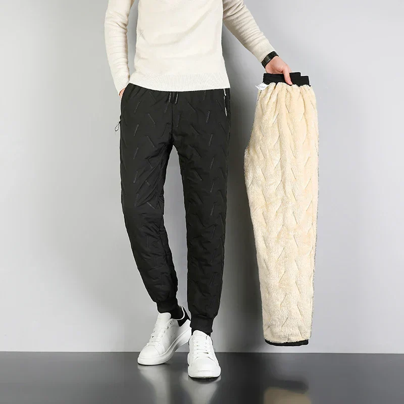 Pantalon rembourré et imperméable pour homme